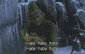 Image result for hate book gif